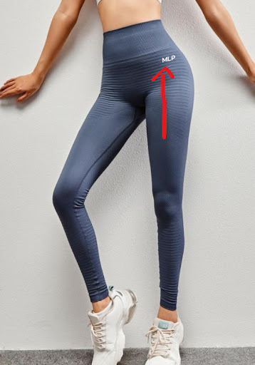 Title 11, Peach Hip Line Fitness Pants Womens Tight Stre...