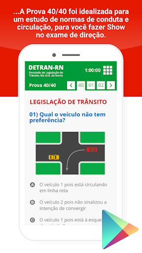 Simulado Prova DETRAN RN Rio Grande do Norte 2020