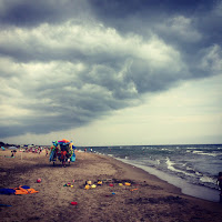 Spiaggia di fine estate ... di 