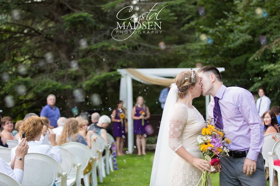 Wedding photographer Crystal Madsen (crystalmadsen). Photo of 7 September 2019