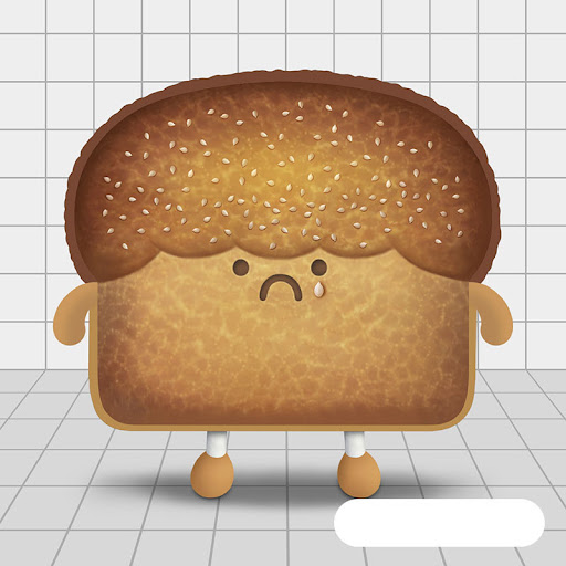 Title 7, Funny Toast Bread Plush Toy Pillow Stuffed Food...