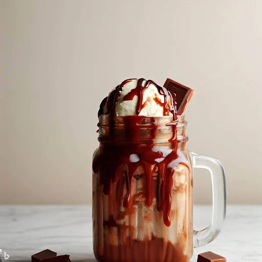 KitKat Hot Chocolate Fudge Sundae