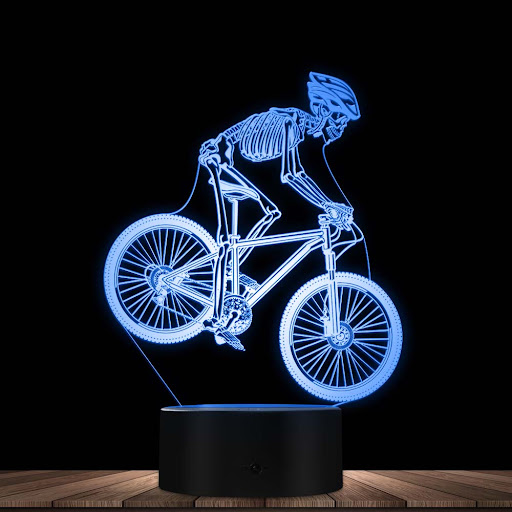 Title 5, Motorcycle Remote Control LED Visual Light 3D S...