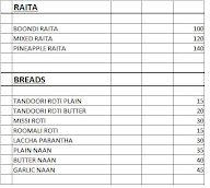 Shahi Khazana menu 4