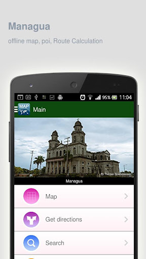 Managua Map offline