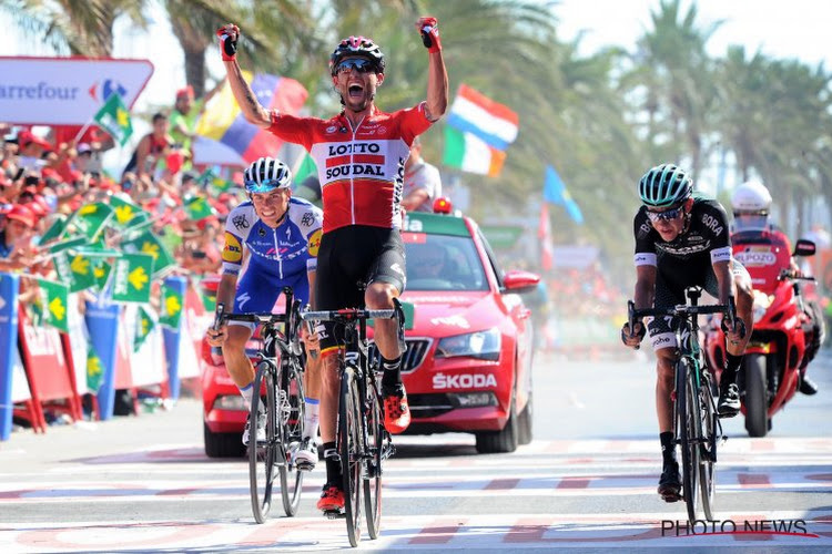 OFFICIEEL: Lotto Soudal beloont tweevoudige ritwinnaar van afgelopen Vuelta met nieuw contract tot en met 2020