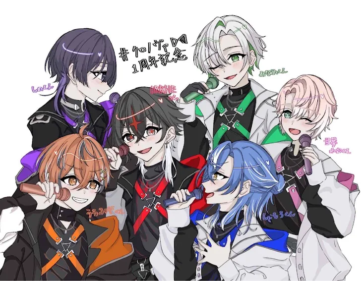 「1周年イラスト」のメインビジュアル
