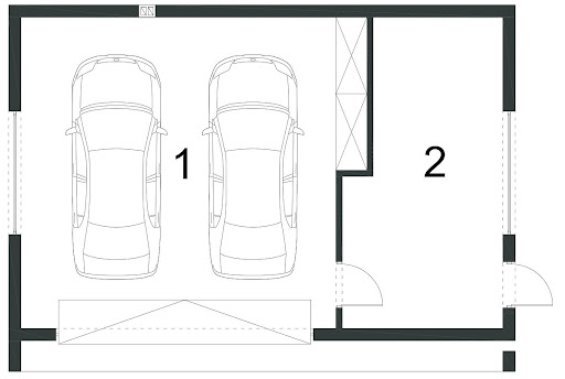 BK-3 - Rzut parteru