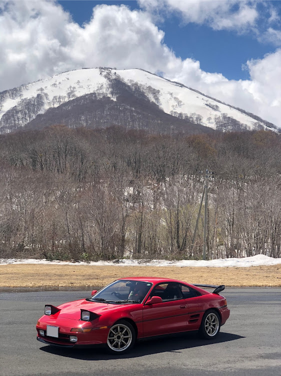 MR2の青森最高！！・八甲田山！！・リトラは最高で最強です！！・MR2は今日も元気に走ります！！・やっと来た春！！に関するカスタム事例の投稿画像2枚目