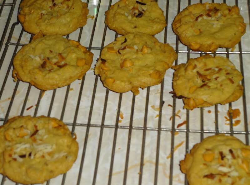 Coconut Butterscotch Cookies