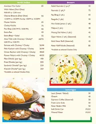 Om Sweets And Snacks menu 3