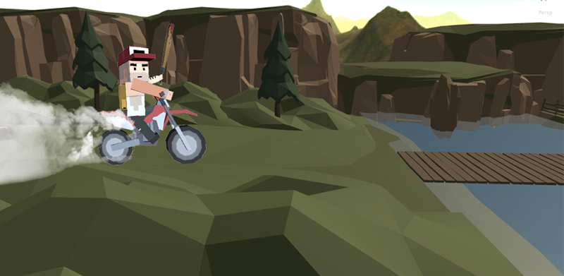 Downhill Bike Rider