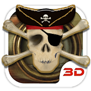 Pirate Skull 3D Theme  Icon