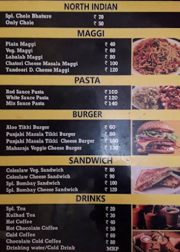 Temptingg Bhatura Cafe menu 