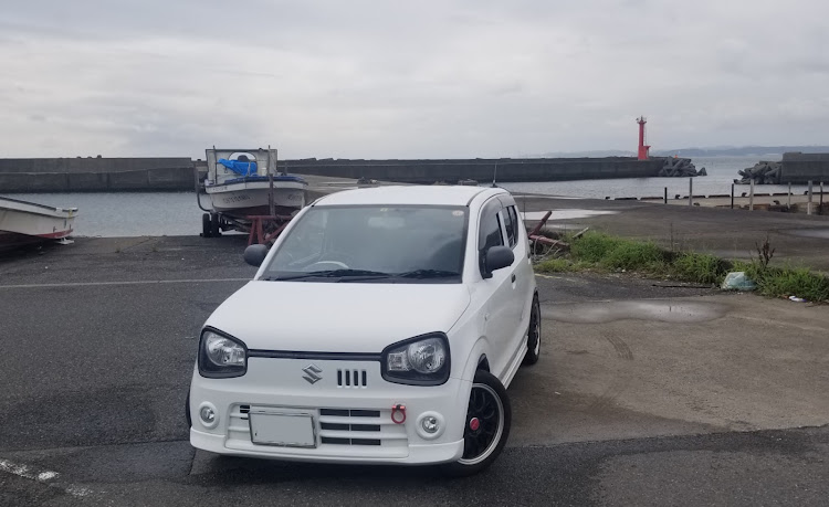 アルトのドライブ🚗💨❗・富津下洲漁港～東京湾観音・スマホが落下に関するカスタム事例の投稿画像1枚目