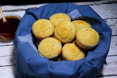 Honey Cornbread Muffins