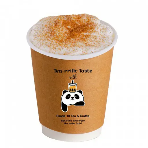 Warm Panda Milk Tea On Fire