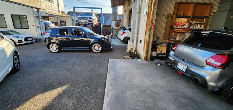 スイフトスポーツの一旦引き上げ・純正パーツはとっておけ・きゅうすい・他車種流用・タグって迷うよね。に関するカスタム事例の投稿画像11枚目