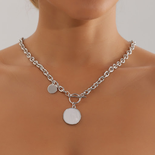 Title 6, Special Interest Light Luxury White Shell Ring ...