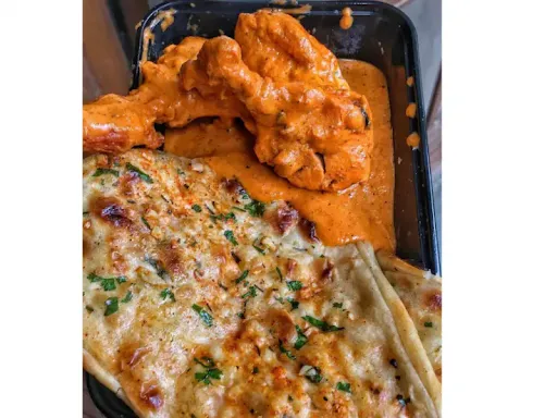 Smokey Butter Chicken + 2-Roti