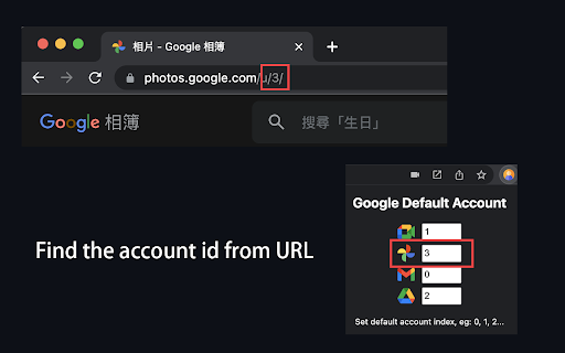 Google Default Account