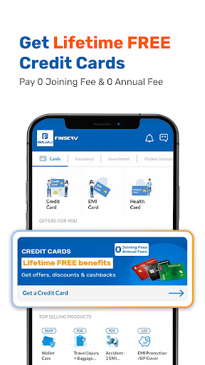 Screenshot Bajaj Finserv Markets Loan App