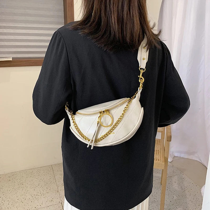 Women's Vintage Textured Leather Shoulder Bag