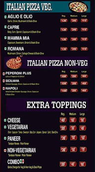 The Pizza Mania menu 2