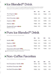 The Coffee Bean And Tea Leaf menu 5