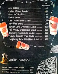 XO Belgian Waffle menu 4