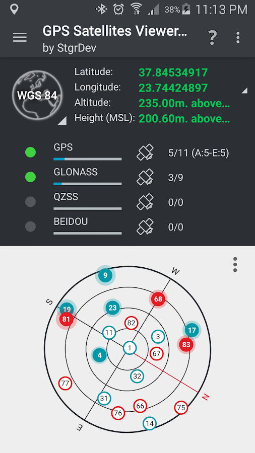 GPS Satellites Viewer - Android Apps on Google Play