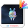 Space Rabbit Xperia Theme icon
