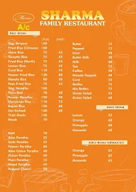 Sharma Restaurant menu 2