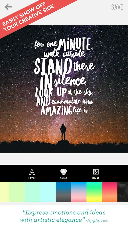    Word Swag - Cool fonts, quotes- screenshot  