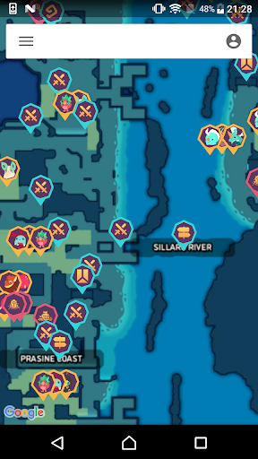 Screenshot MapGenie: Temtem Map