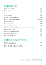 Qube Cafe menu 8