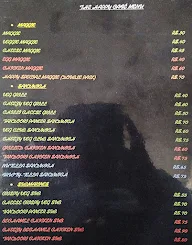 The Happy Cafe menu 4