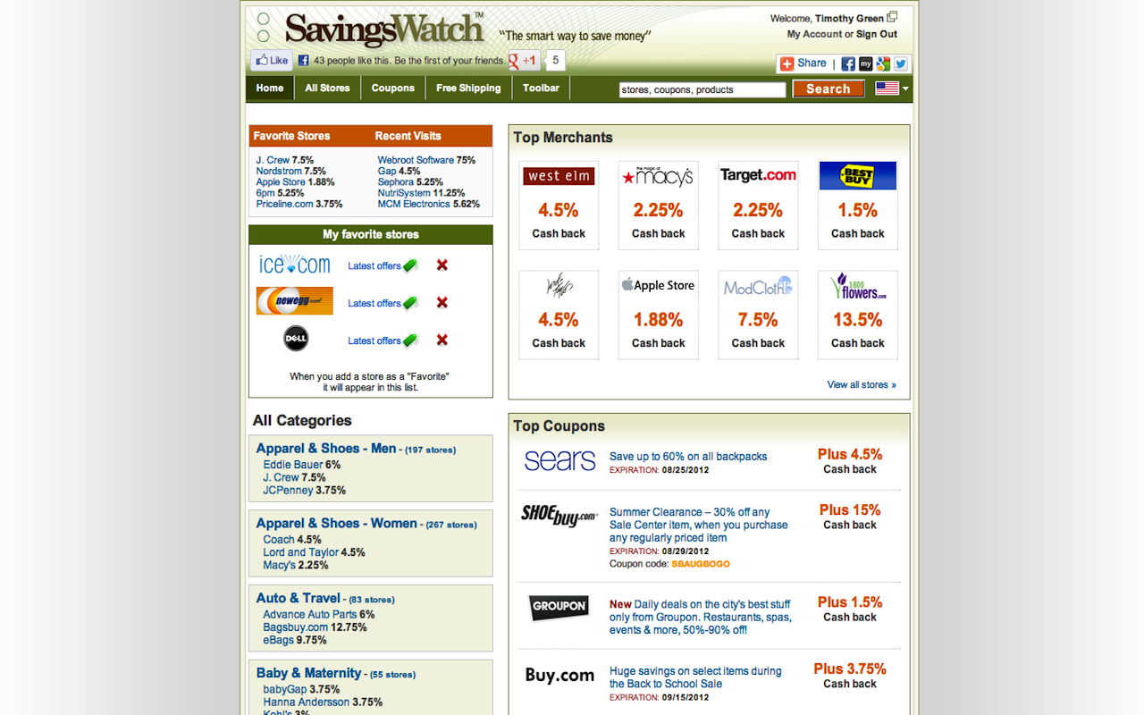 SavingsWatch SavingsAlert Preview image 5