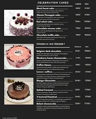 Zahra Chocolaterie menu 1