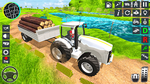 Screenshot Tractor Driving Tractor Game