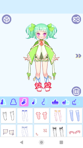 Code Triche Anime Dress Up: Cute Anime Girls Maker APK MOD 4