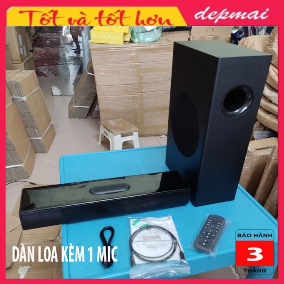 Dàn Soundbar Âm Thanh Karaoke Cao Cấp S22 Âm Thanh Sống Động, Bass Mạnh Mẽ