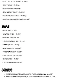 Italic Crunchy Rolls menu 5