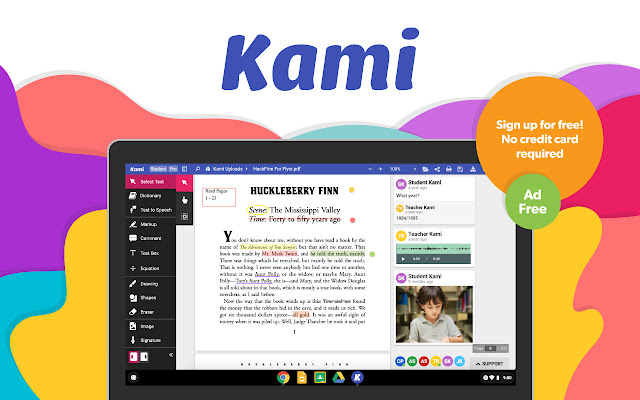 Kami++ chrome extension