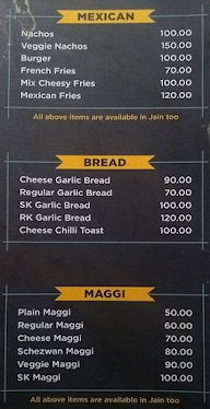 Shreekrishna Pizza, Pasta menu 5