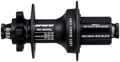 Spank Hex Gravel Rear Hub - QR 135/12 x 142mm, 6-Bolt alternate image 1