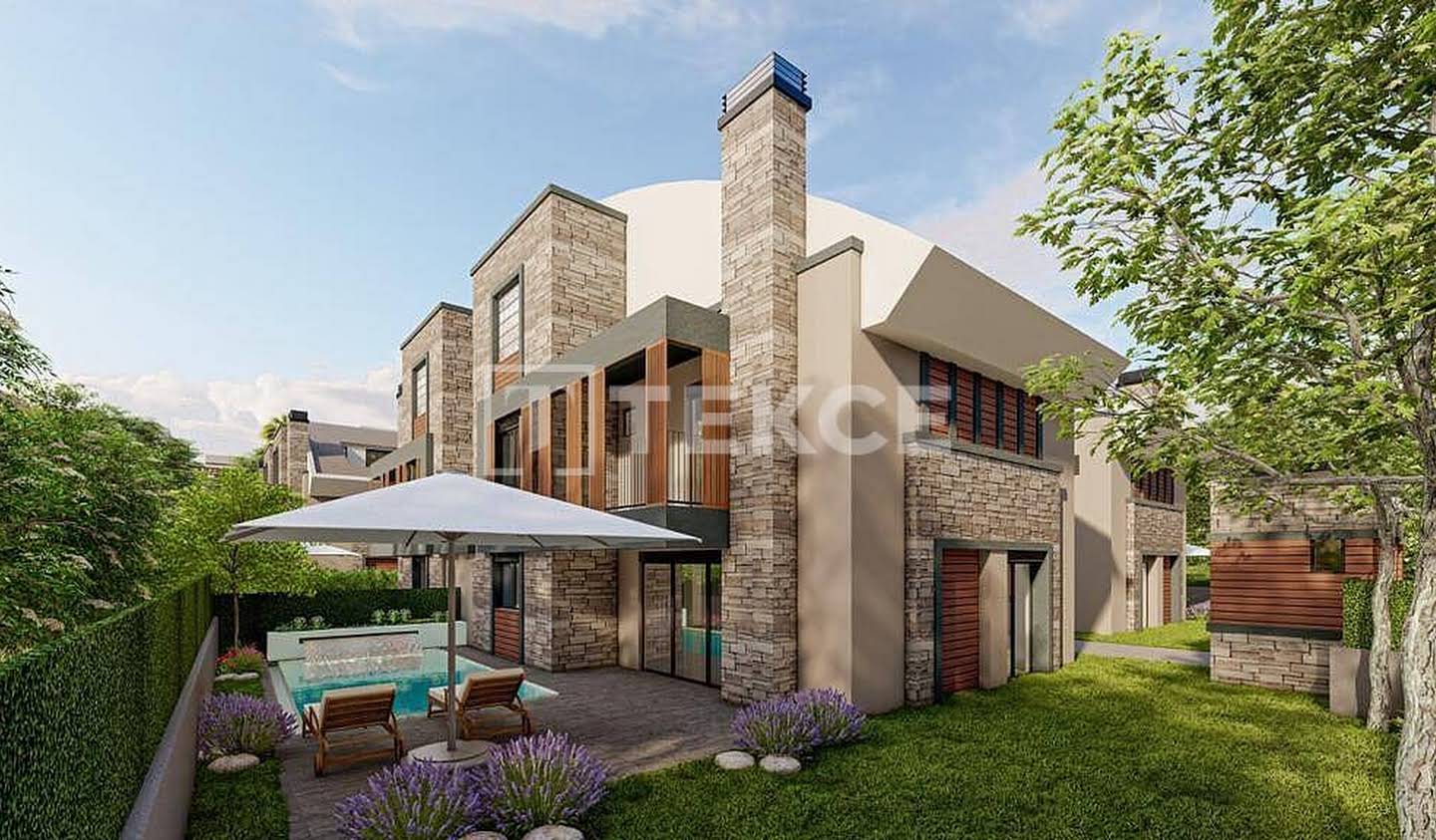 House with pool and terrace Antalya