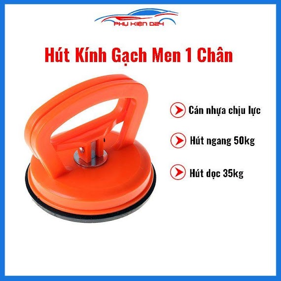 Hút Kính Chân Không Hút Gạch Men Cao Cấp 1/2/3 Chân Lực Hút 50Kg 1 Chạc