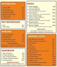 H.B Snacks Point menu 2