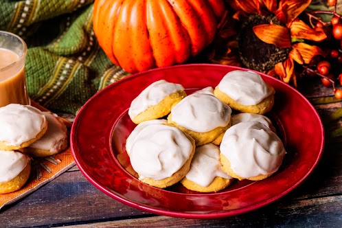 Pumpkin Ricotta Cookies